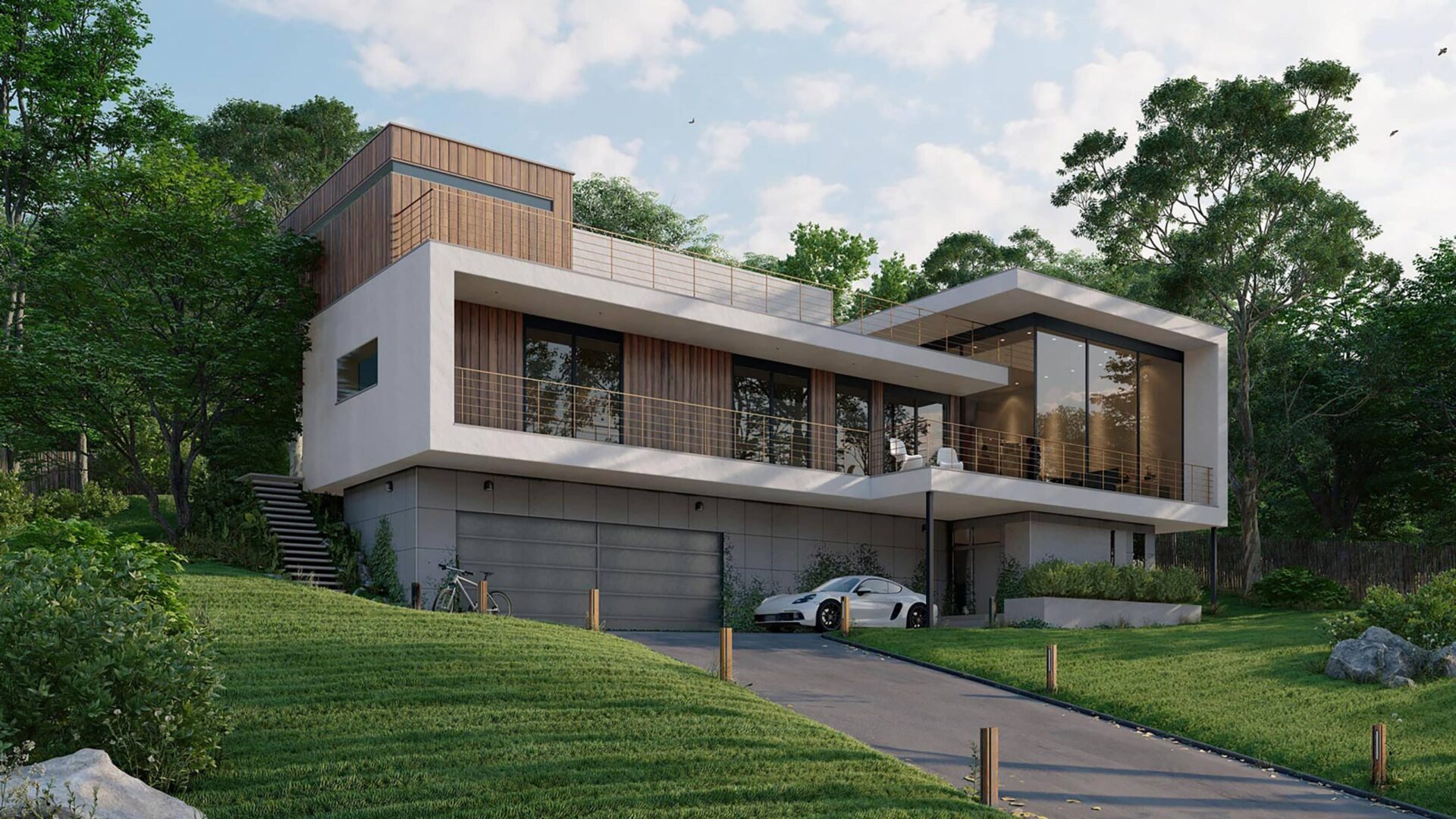 Rendu maison sur Lumion