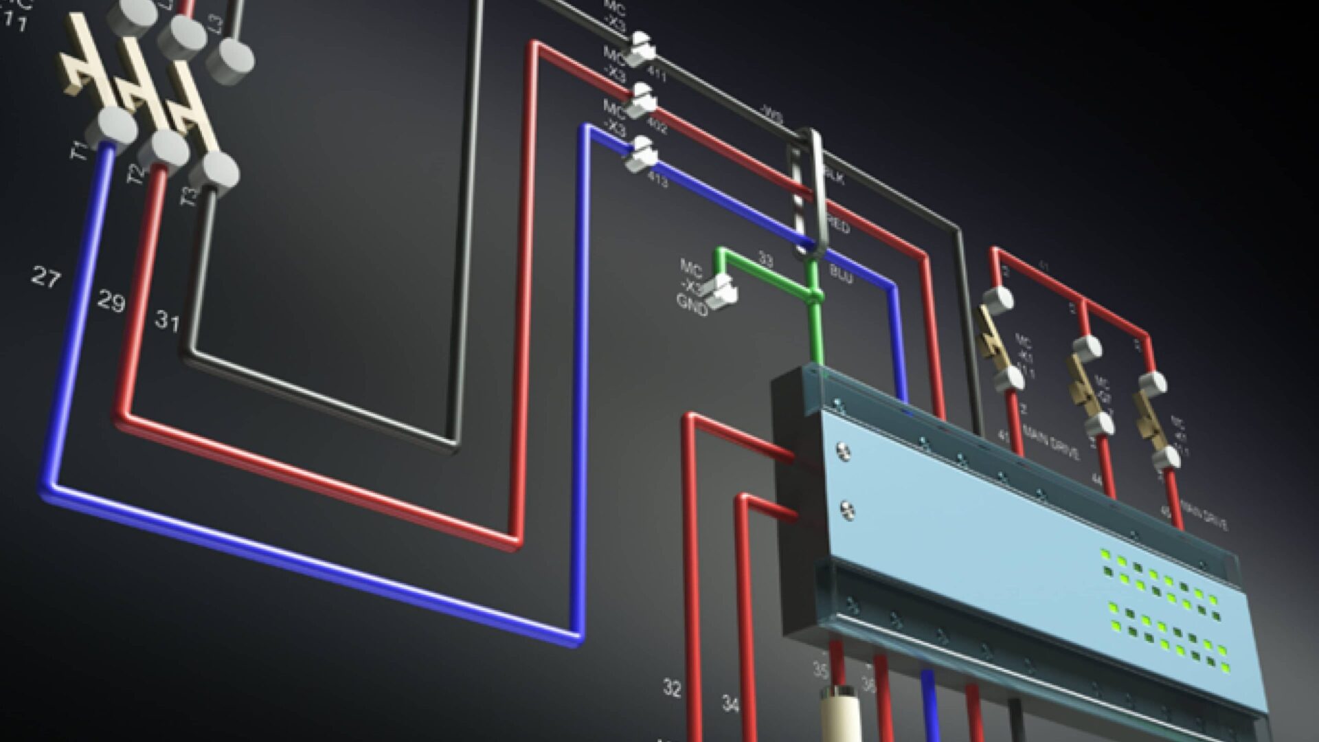 autocad-electrical_Schéma électrique détaillé avec AutoCAD Electrical Schéma électrique réalisé avec AutoCAD Electrical 2013