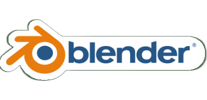 Logo du logiciel Blender, proposé en formation chez Formalisa.
