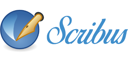 Logo du logiciel Scribus, proposé en formation chez Formalisa.