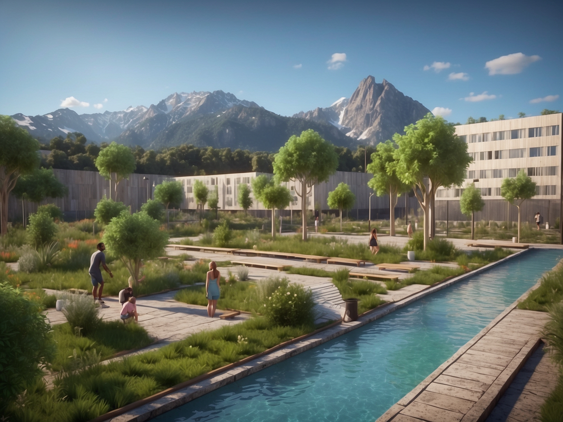 Rendu Paysagiste Visuel Sketchup Pro paysagiste