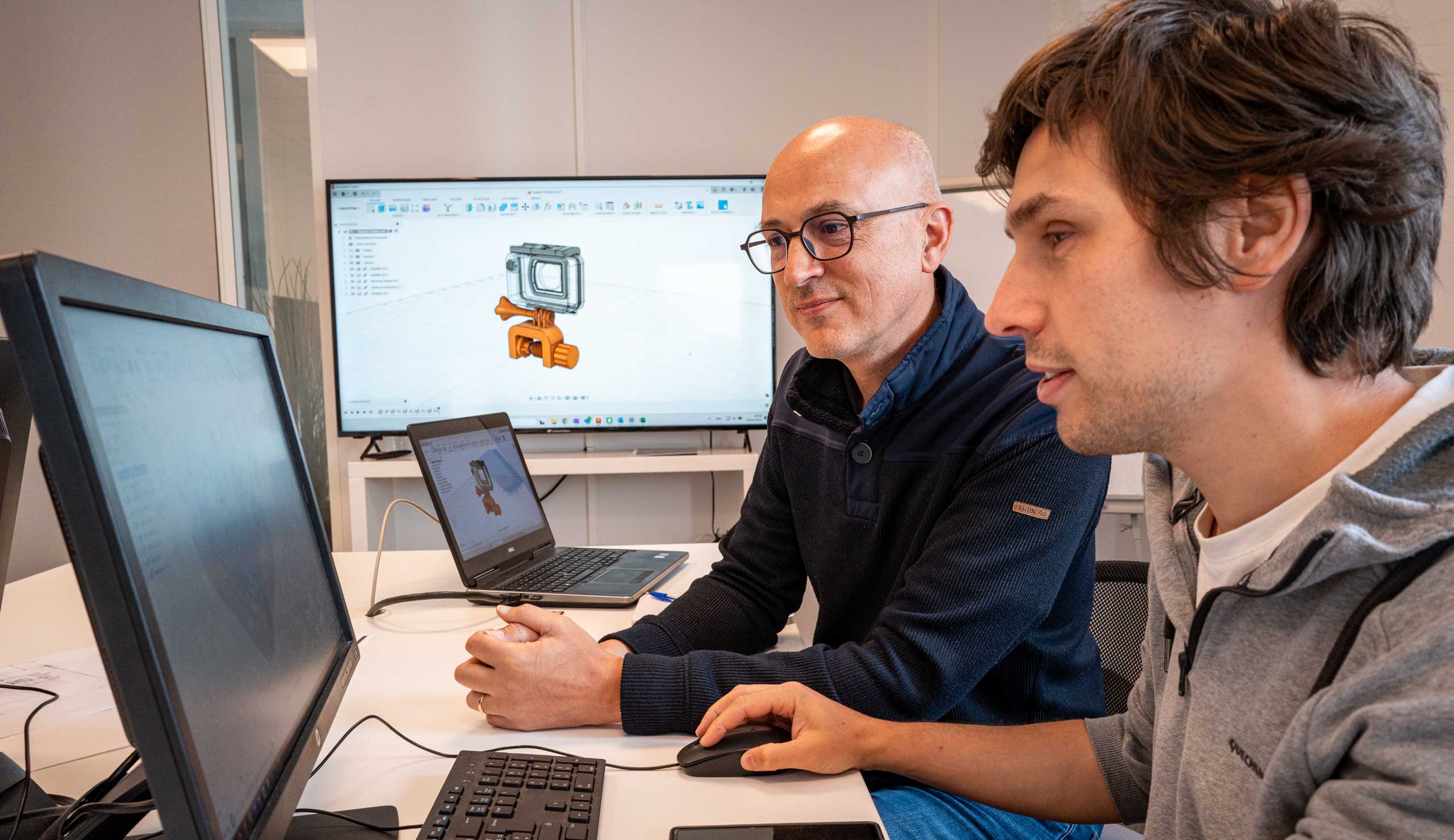 Apprenants en formation Fusion 360