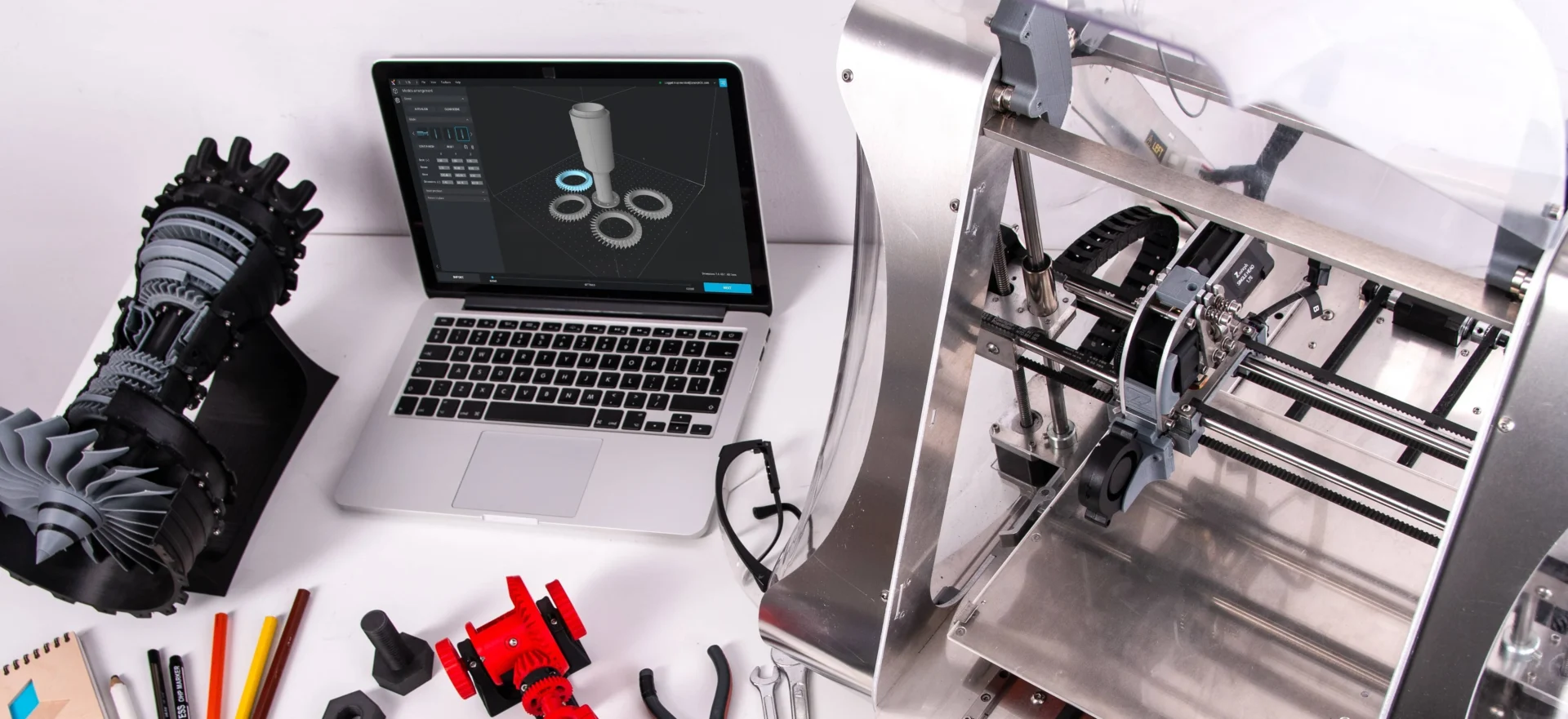 Conception 3D avec FreeCAD et impression d’un prototype mécanique