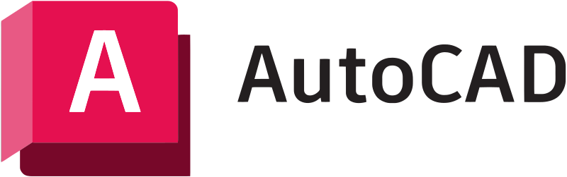 Logo du logiciel AutoCAD, proposé en formation chez Formalisa.