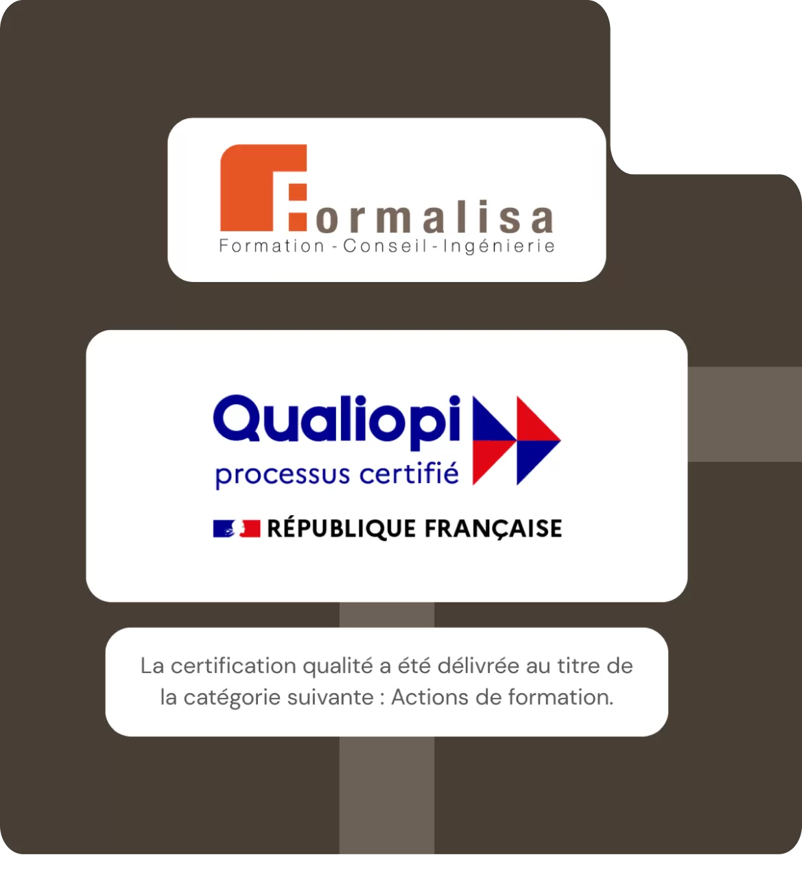 Logo de la certification Qualiopi de Formalisa