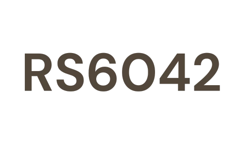 Logo de la certification RS-6042 pour la modélisation 3D et rendu réaliste